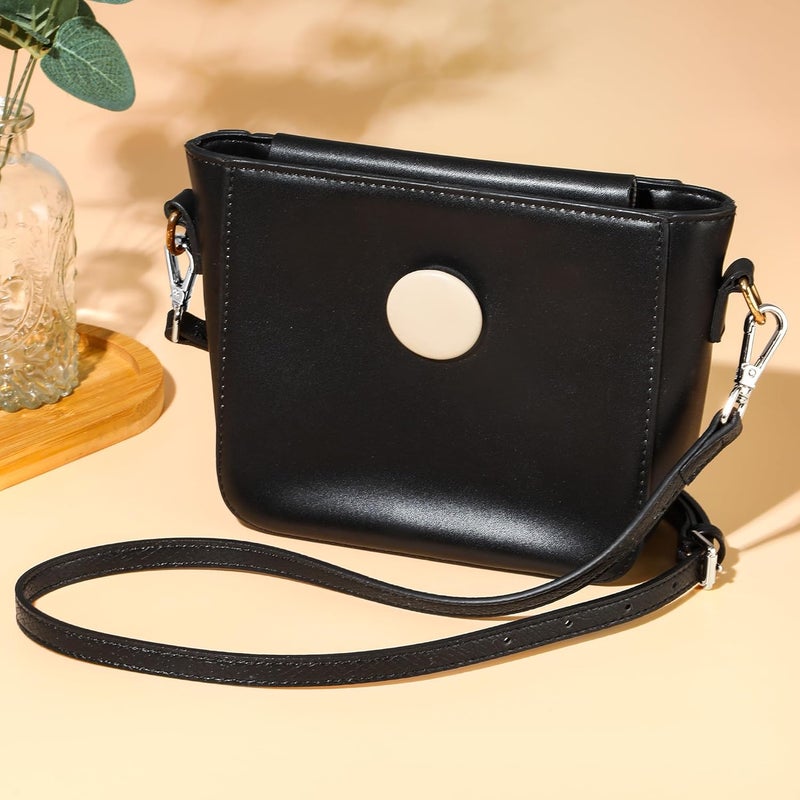 Hamdecro Store Leather Purse Strap, Purse Straps Replacement Crossbody Shoulder Straps for Bags, Adjustable Straps for Handbags - Image 2